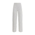 Pantalones casuales Avenue Montaigne de viscosa multicolor