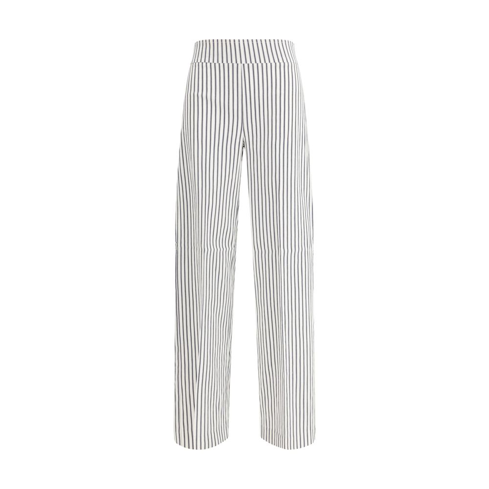 Pantalones casuales Avenue Montaigne de viscosa multicolor