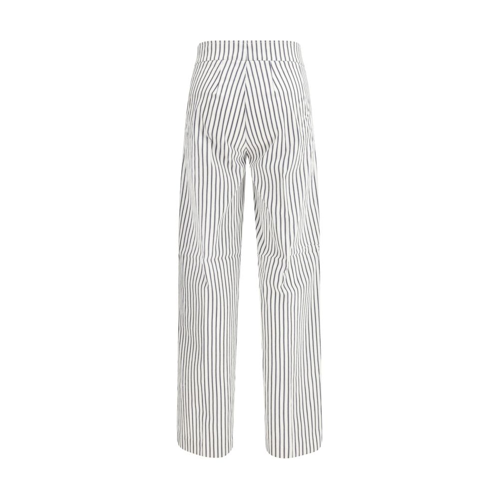 Pantalones casuales Avenue Montaigne de viscosa multicolor