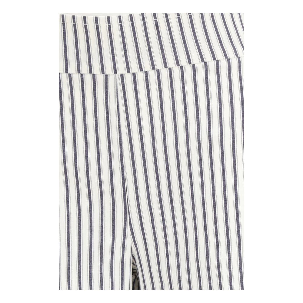 Pantalones casuales Avenue Montaigne de viscosa multicolor