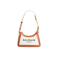 Balmain Brown Cotton Shoulder Bag