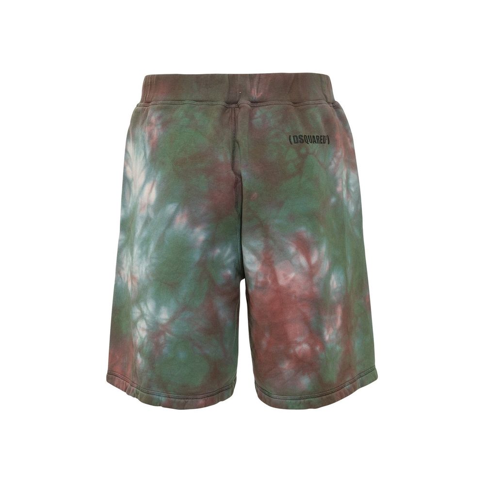 Dsquared² Bicolor Cotton Shorts