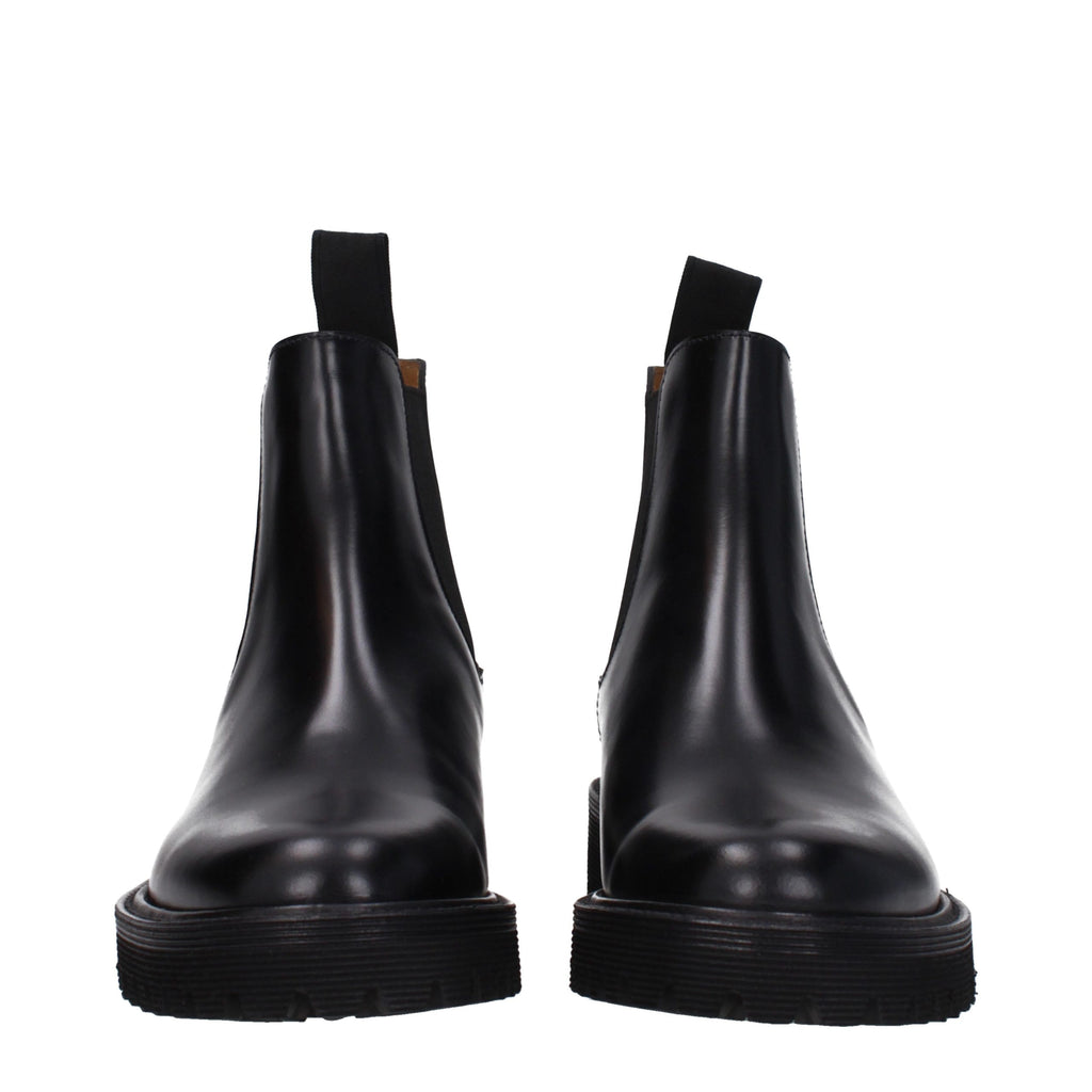 Church's Black Leather Ankle Boots