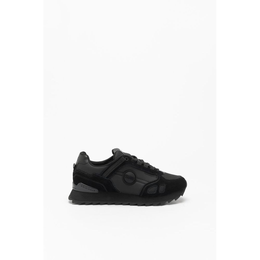 Zapatillas deportivas de cuero negro Colmar