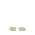 Balenciaga Gold Metal Sunglasses