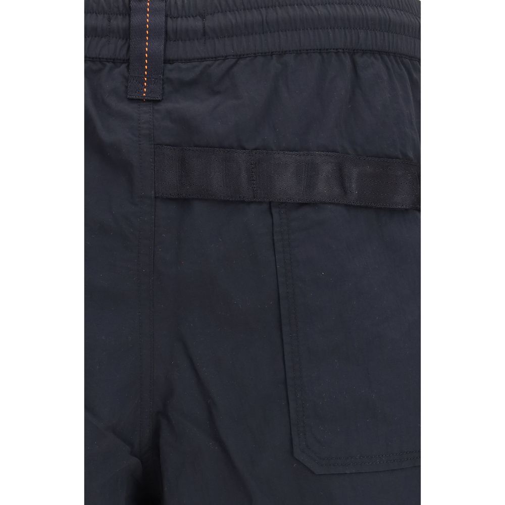 Parajumpers Black Polyamide Shorts