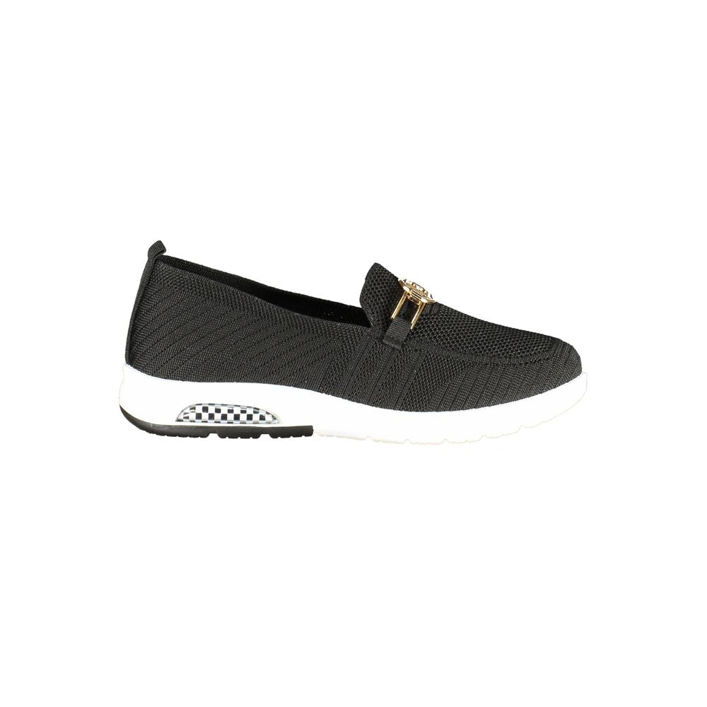 Laura Biagiotti Nero Polyester Women Classic Shoe