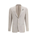 Lardini Beige Silk Blazer