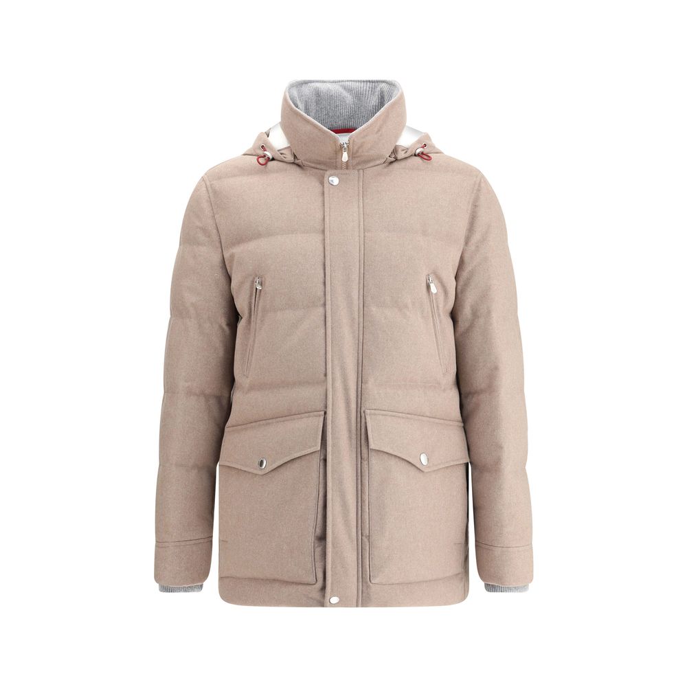 Brunello Cucinelli Beige Wool Clothing