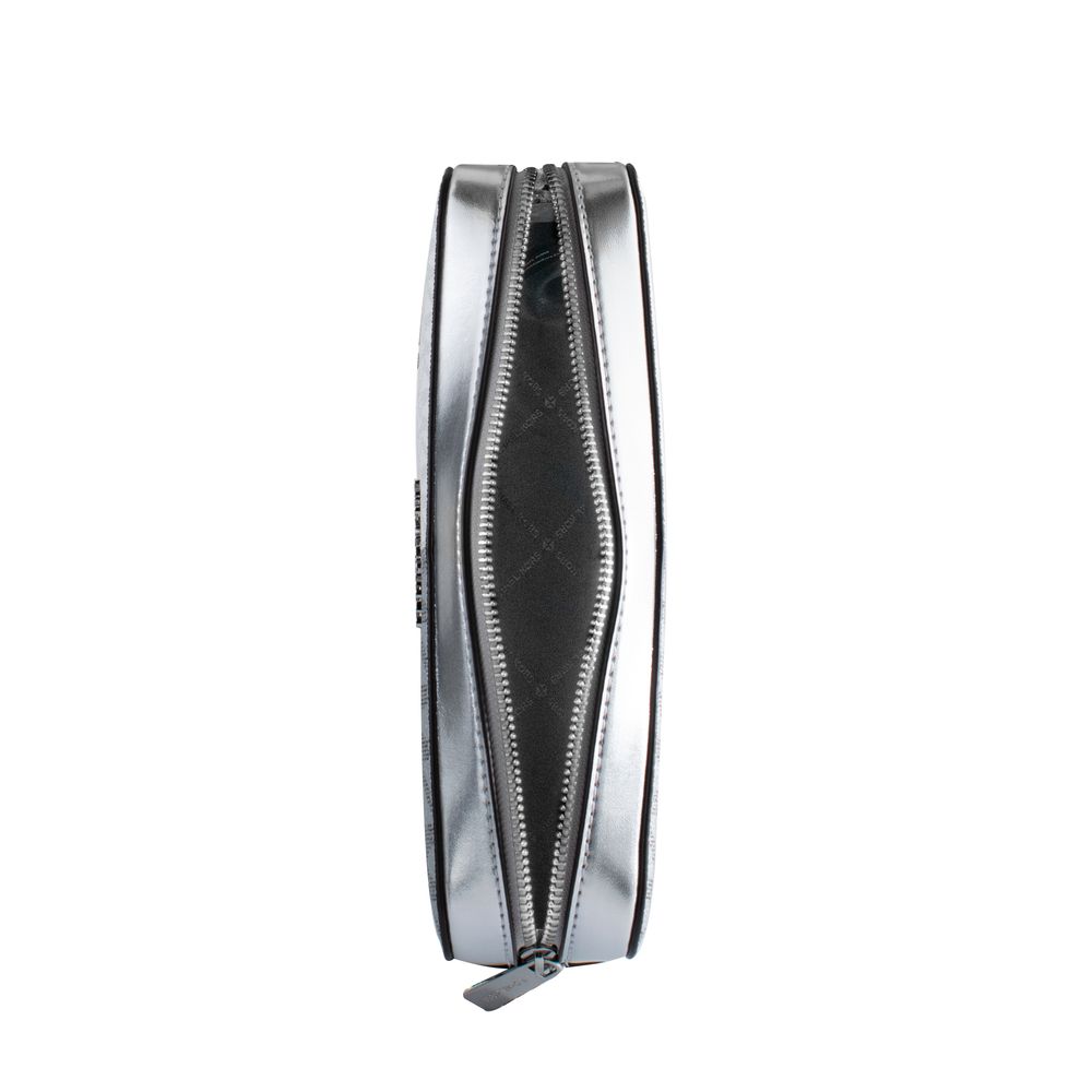 Bolso cruzado de lona gris Michael Kors