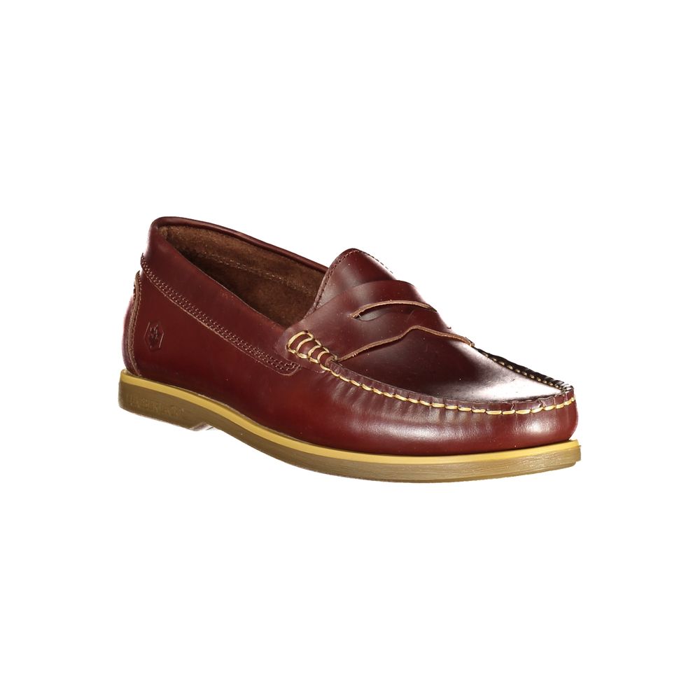 Lumberjack Marrone Leather Men Boat Shoe