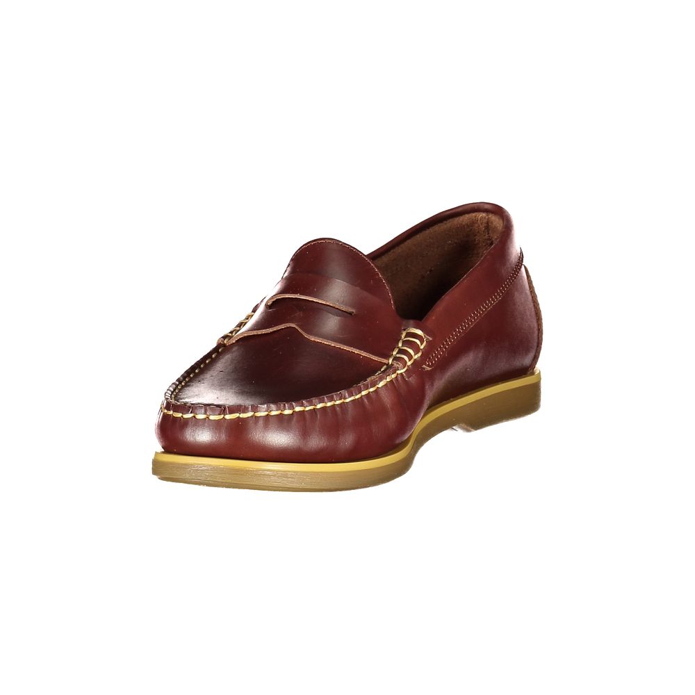 Lumberjack Marrone Leather Men Boat Shoe