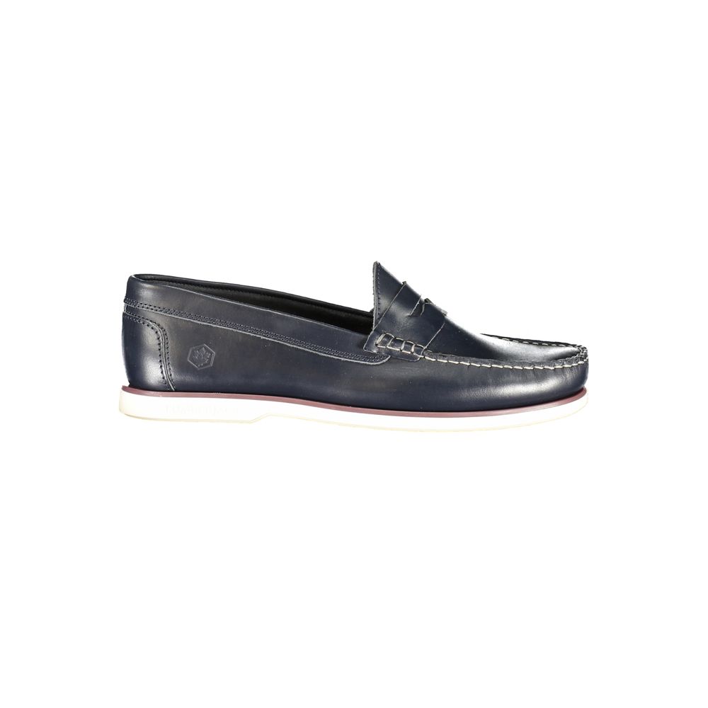 Lumberjack Blu Pelle Zapatos Clásicos para Hombre