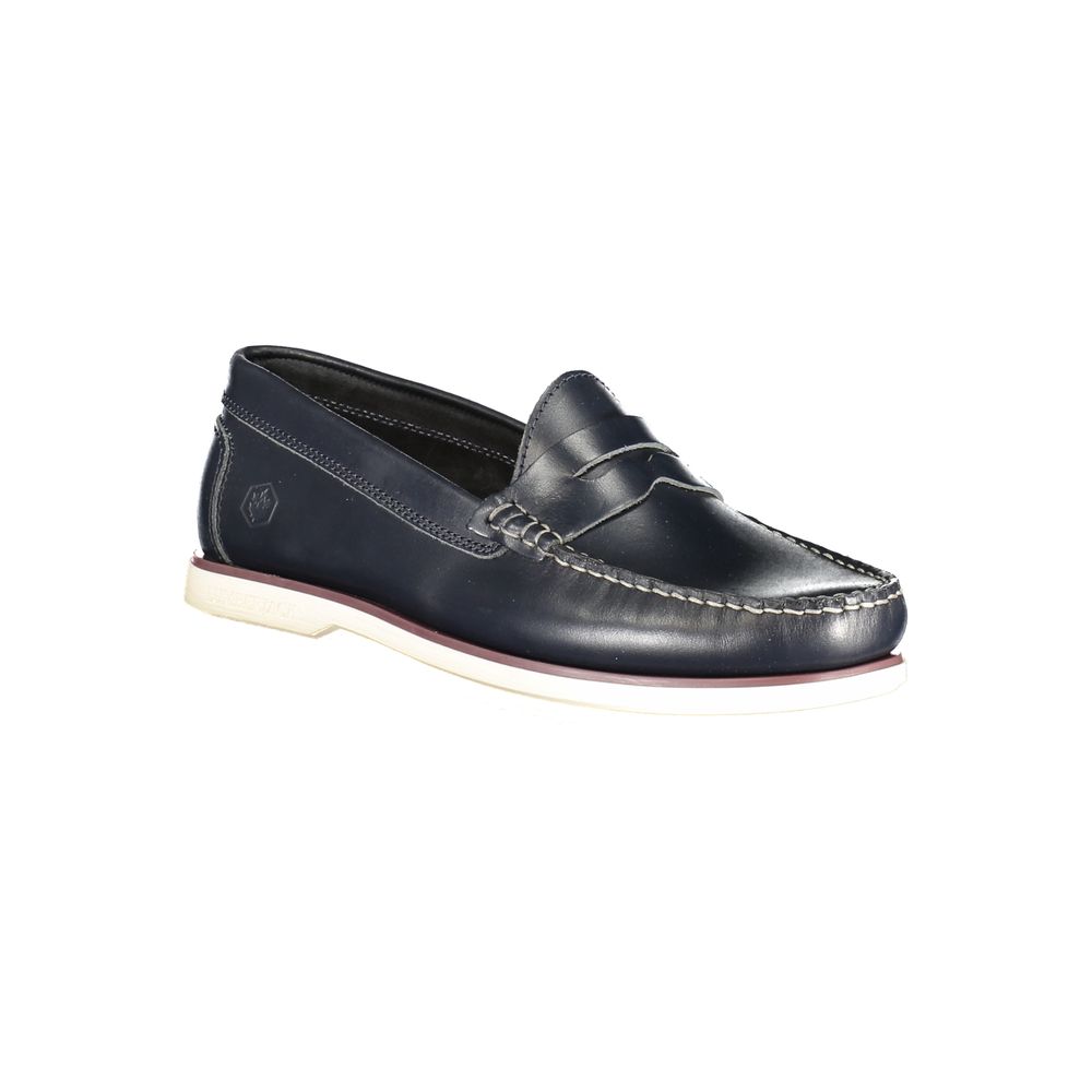 Lumberjack Blu Pelle Zapatos Clásicos para Hombre