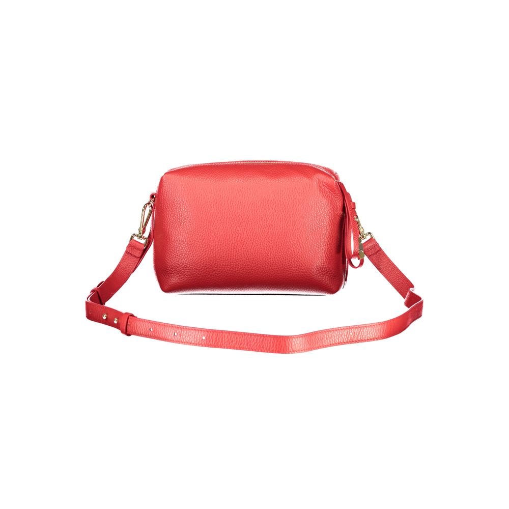 Bolso de mano Coccinelle de cuero rojo