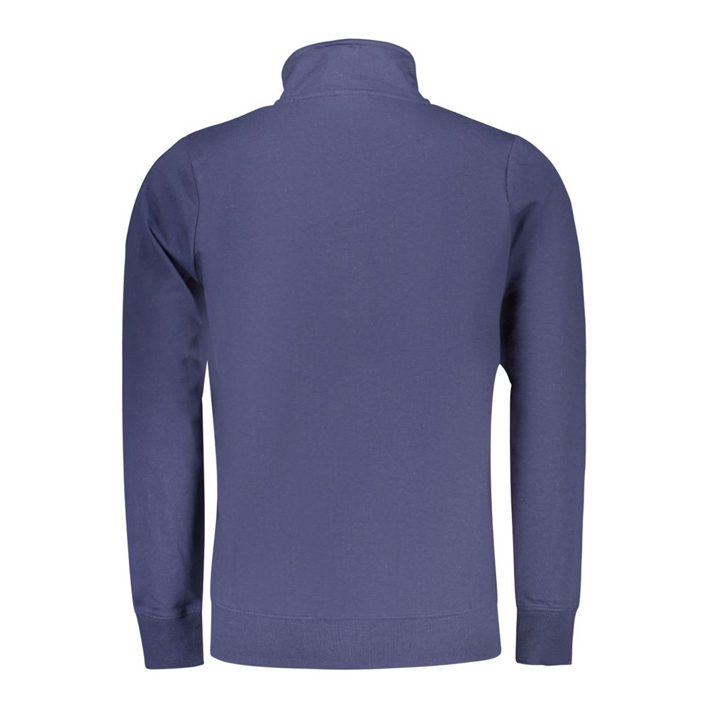 Sudadera de algodón azul para hombre, Noruega 1963