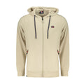 Sudadera con capucha de algodón beige para hombre Noruega 1963