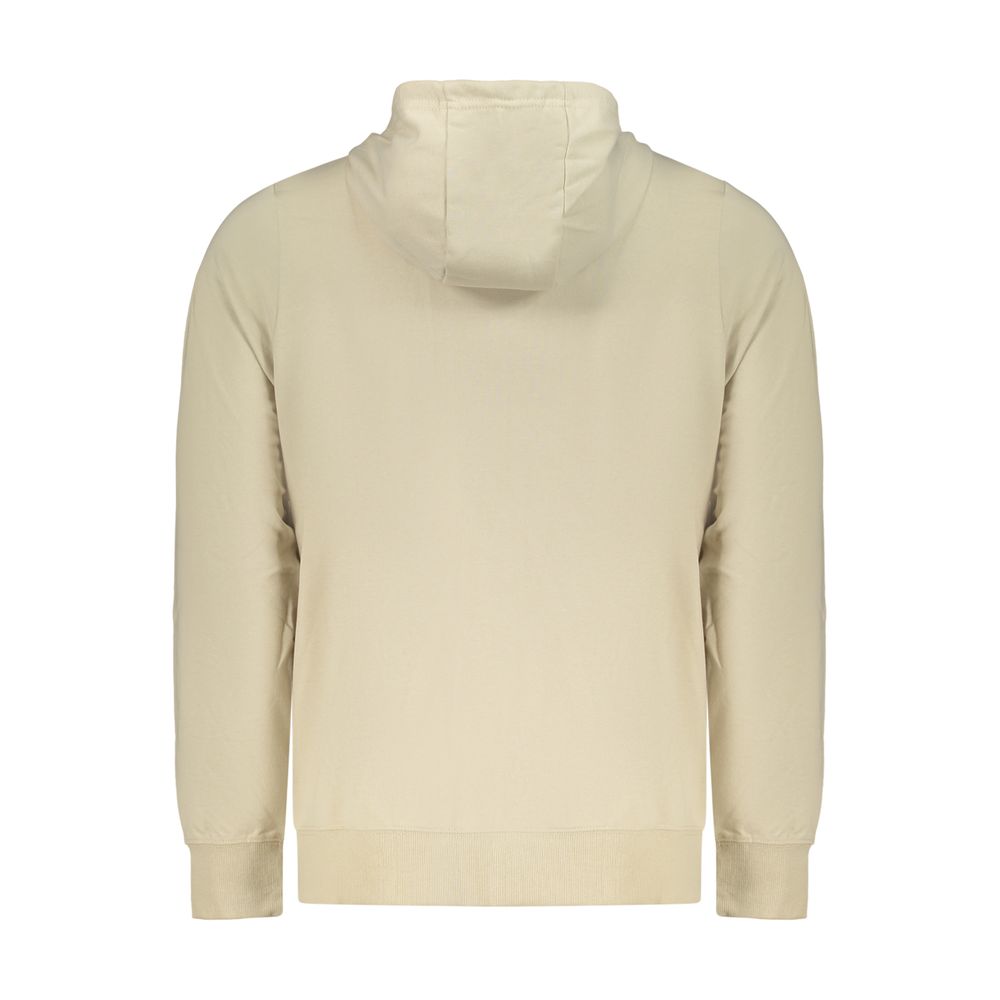 Sudadera con capucha de algodón beige para hombre Noruega 1963