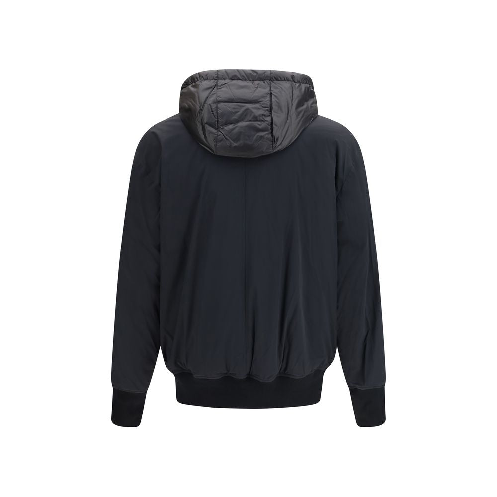 Moose Knuckles Black Nylon Bomber