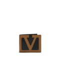 Valentino Garavani Black Lamb Ovis Aries Aries Wallet