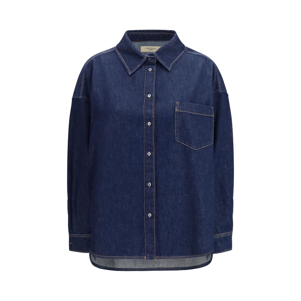 Max Mara Blue Denim Shirt