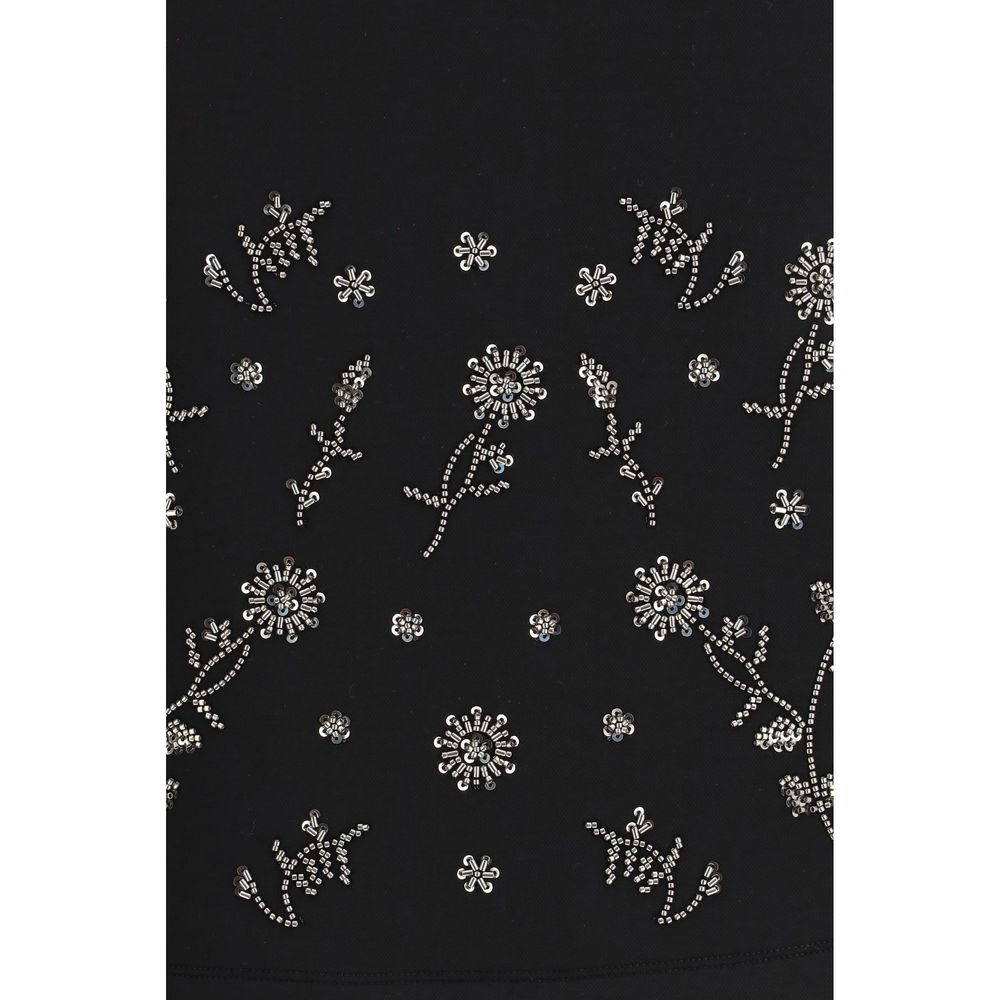 Max Mara Black Polyester Sweatshirt