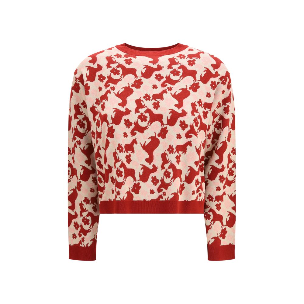 Max Mara Multicolor Viscose Sweatshirt