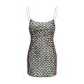 Oséree Multicolor Polyester Cocktail Dress