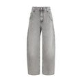 Jacob Cohen Gray Cotton Relaxed Fit Jeans