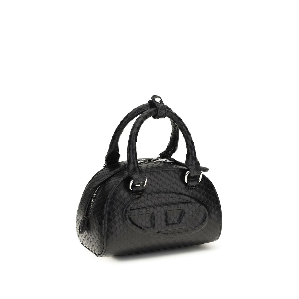 Diesel Black Calf Leather Bos Taurus Handbag