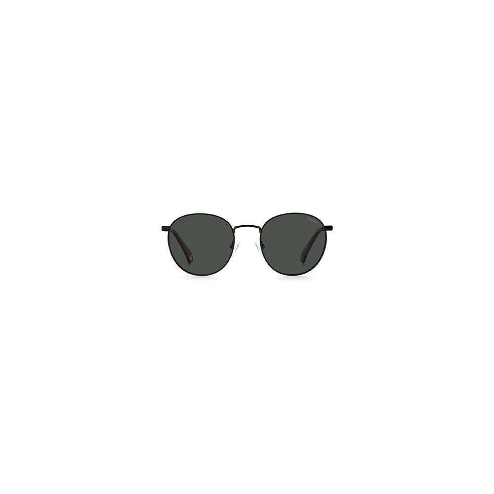 Polaroid Black Metal Sunglasses