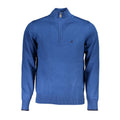 U.S. Grand Polo Blue Viscose Men's Sweater