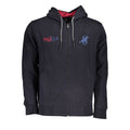 U.S. Grand Polo Blue Cotton Men's Hoodie