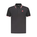 U.S. Grand Polo Black Cotton Mens Polo Shirt