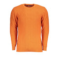U.S. Grand Polo Arancione Acrylic Mens Sweater