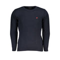 U.S. Grand Polo Blue Acrylic Men Sweater