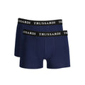 Trussardi Blu Cotton Men's Boxer