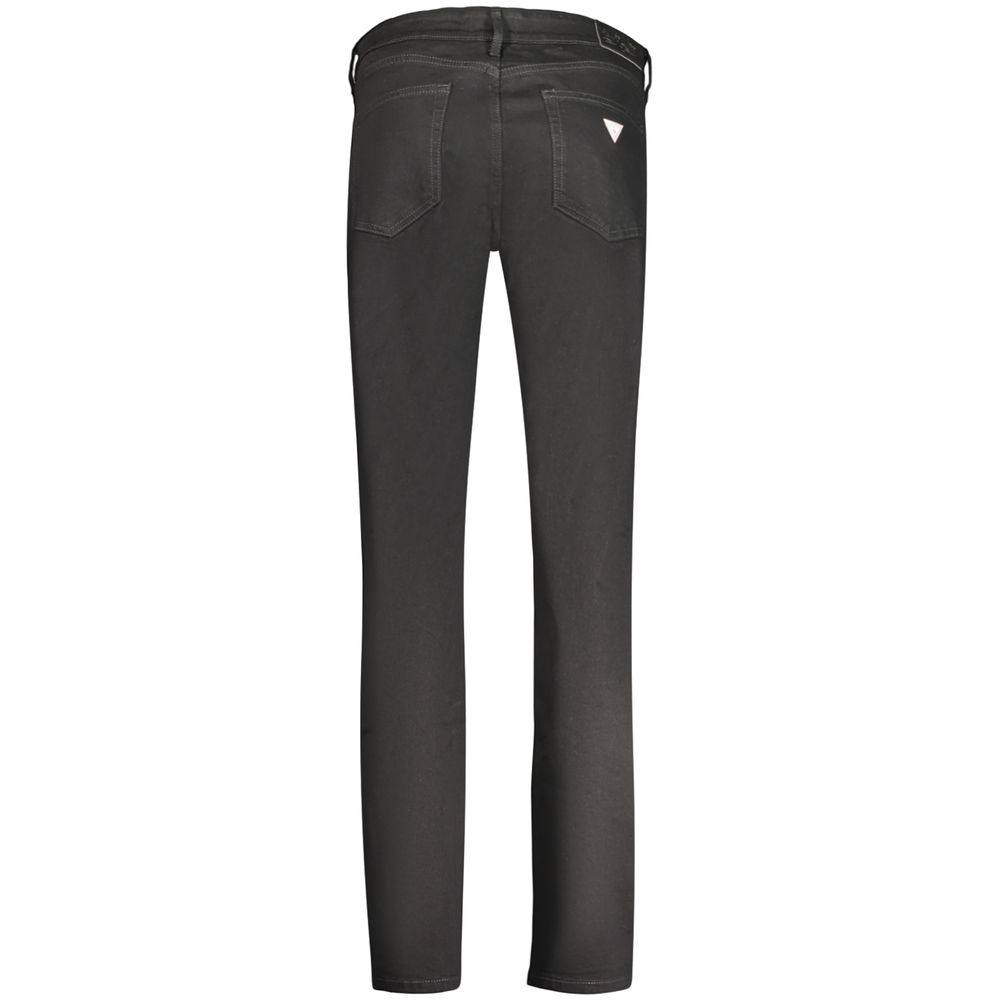 Guess Jeans Nero Cotton Women Jeans