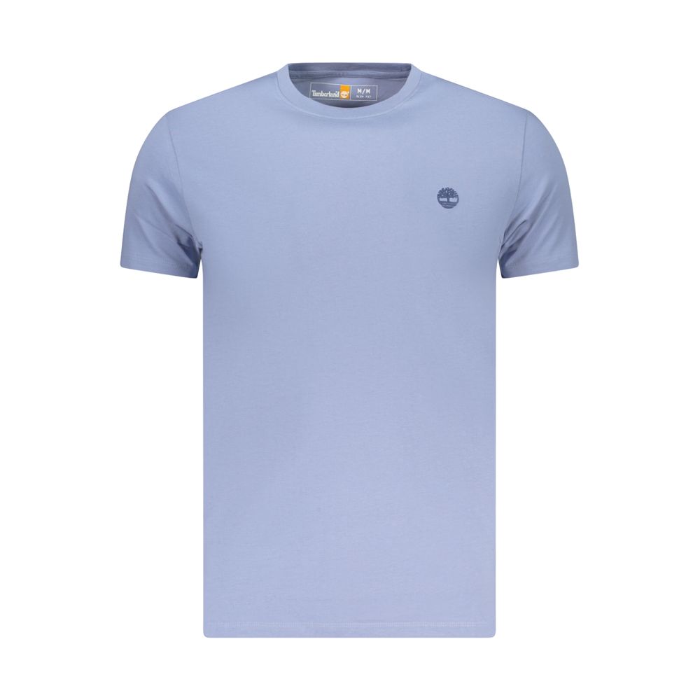 Camiseta de hombre de algodón orgánico Timberland Azzurro