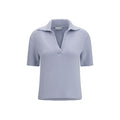 Polo de cachemira azul Gabriela Hearst