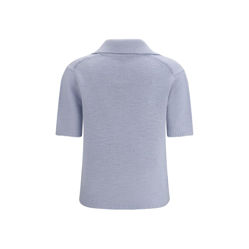 Polo de cachemira azul Gabriela Hearst