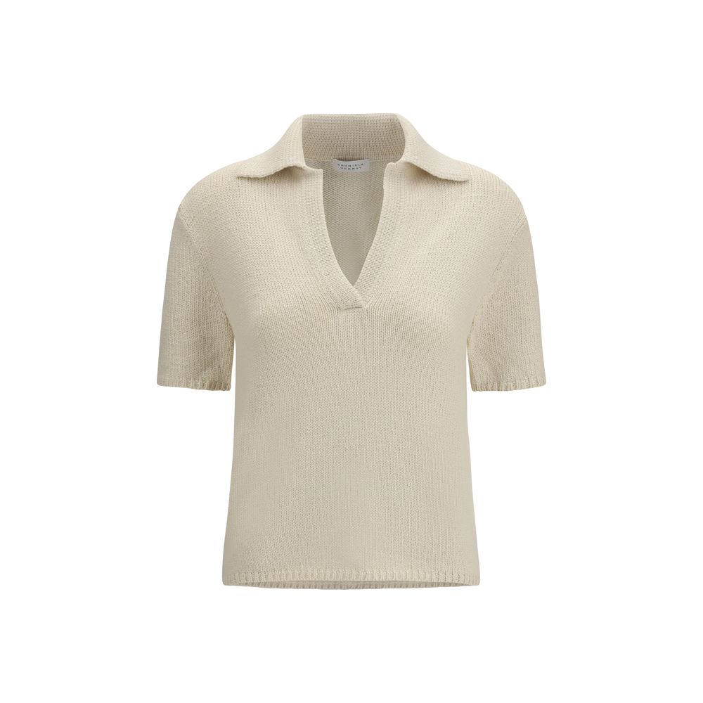 Polo de cachemir beige Gabriela Hearst