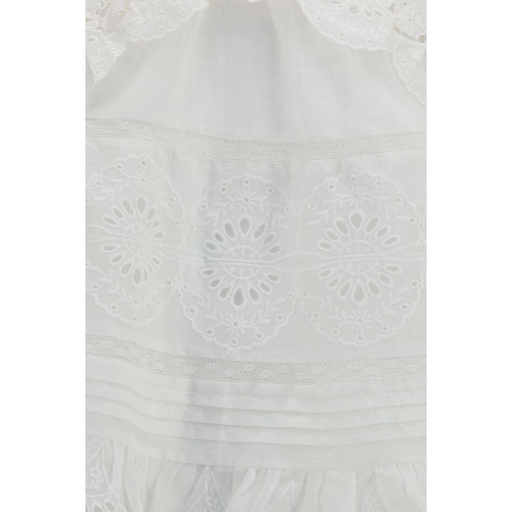 Marant Etoile White Polyester Sleeveles T-Shirt
