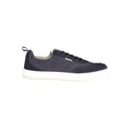 Gas Blue Polyester Athletic Sneakers