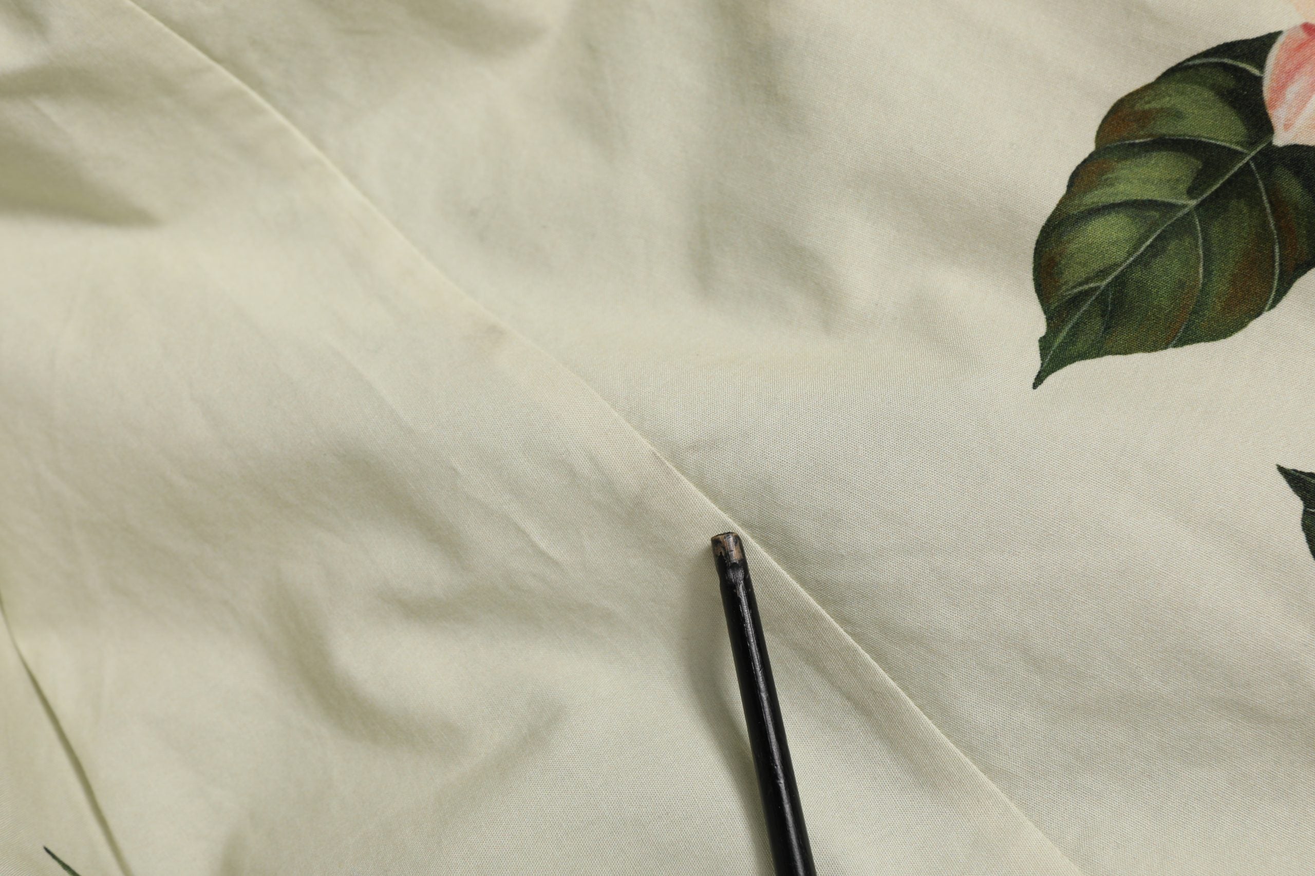 Dolce & Gabbana Beige Floral Sleeveless A-line Midi Dress