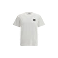 Stone Island White Cotton T-Shirt