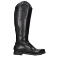 Eleventy Black Leather Over The Knee