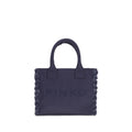 Bolso al hombro PINKO de algodón azul