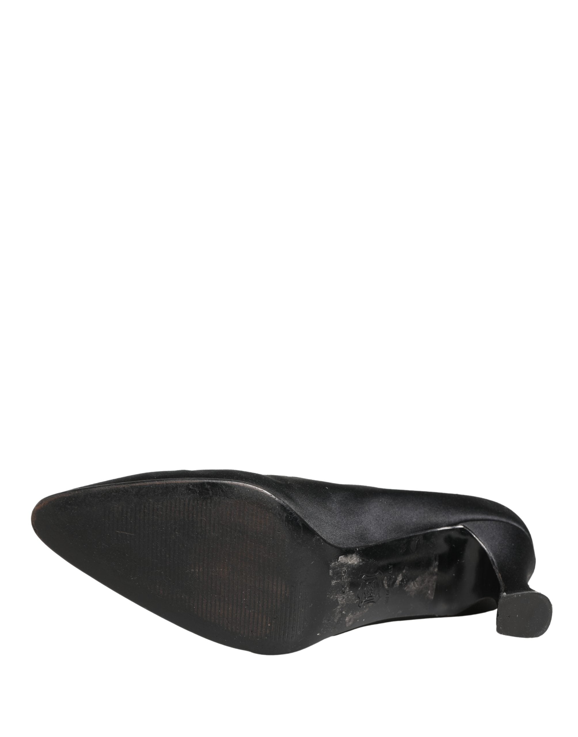 Zapatos de salón Mary Jane Dolce & Gabbana de satén negro