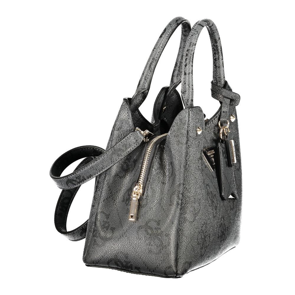 Guess Jeans Black Polyethylene Handbag